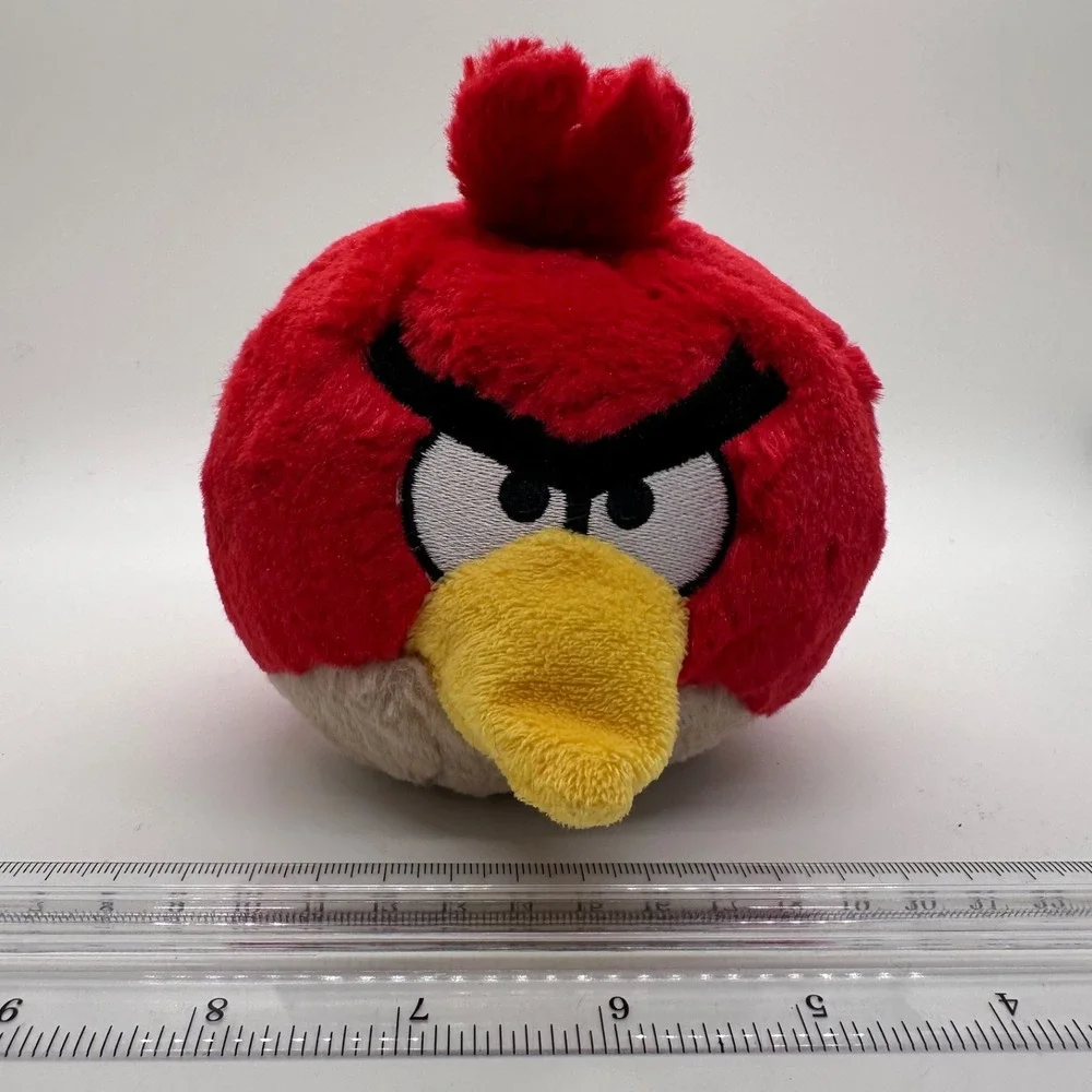 Angry Birds Red Bird Plush Stuffed Animal Toy Collectible 5